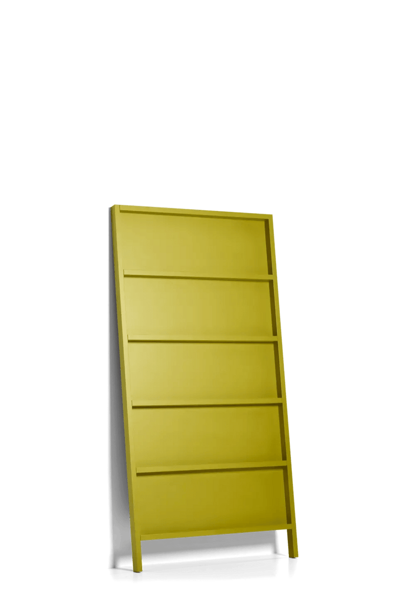 Oblique Wall Shelf - Moooi Shelving - Big - Ral 1004 (golden yellow) - HORNE