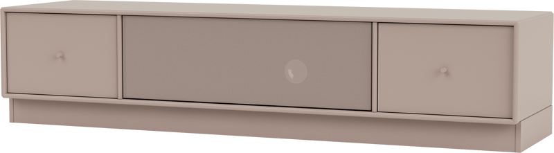 Octave II TV & Sound Bench - With Plinth Base - Montana - Sideboards + Cabinets - Anthracite - 1.2