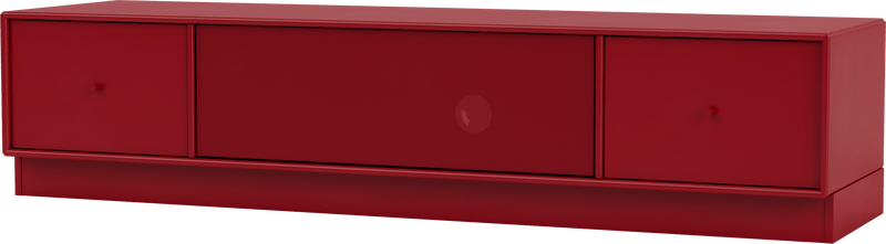 Octave II TV & Sound Bench - With Plinth Base - Montana - Sideboards + Cabinets - Anthracite - 1.2