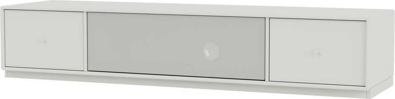 Octave II TV & Sound Bench - With Plinth Base - Montana - Sideboards + Cabinets - Anthracite - 1.2