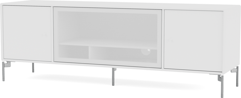 Octave III TV Table - With Legs - Montana - Sideboards + Cabinets - Anthracite - Matte Chrome - HORNE