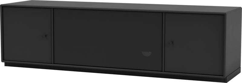 Octave III TV Table - With Plinth Base - Montana - Sideboards + Cabinets - Anthracite - 1.2