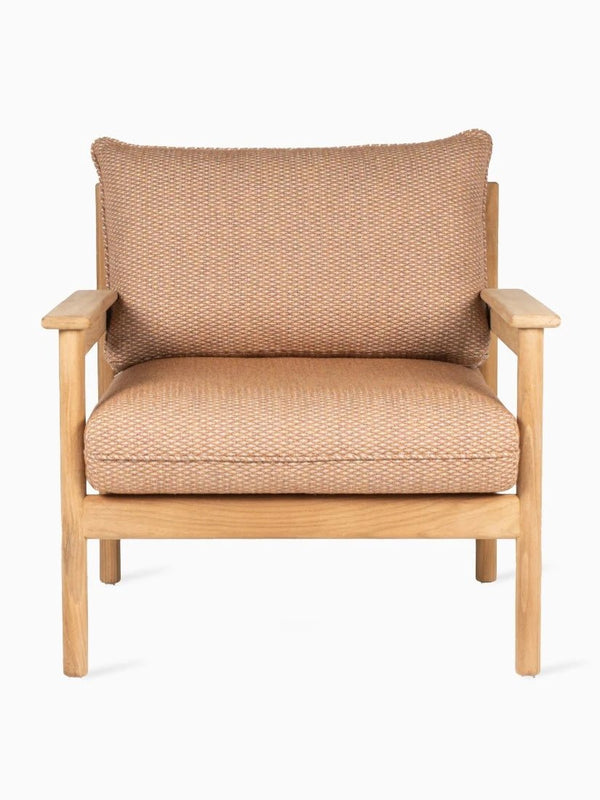 Oda Lounge Chair - Vincent Sheppard Outdoor Furniture - Sienna - HORNE