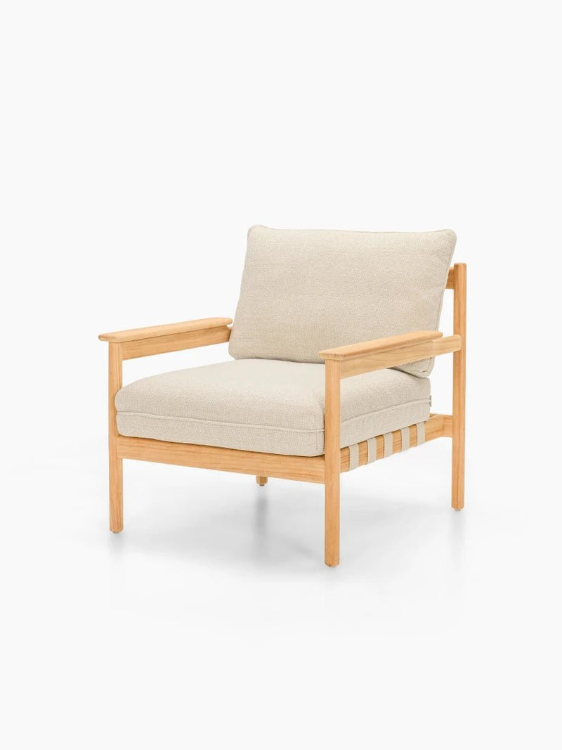 Oda Lounge Chair - Vincent Sheppard Outdoor Furniture - Sienna - HORNE