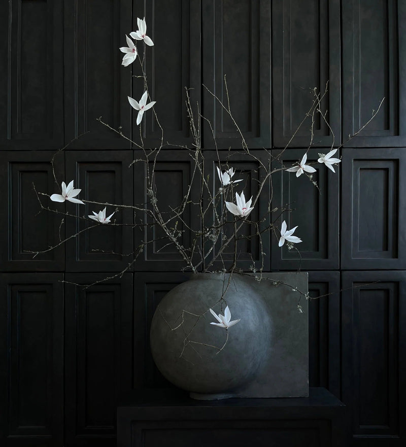 Offset Vase - 101 Copenhagen Vases - Mini - Dark Grey - HORNE