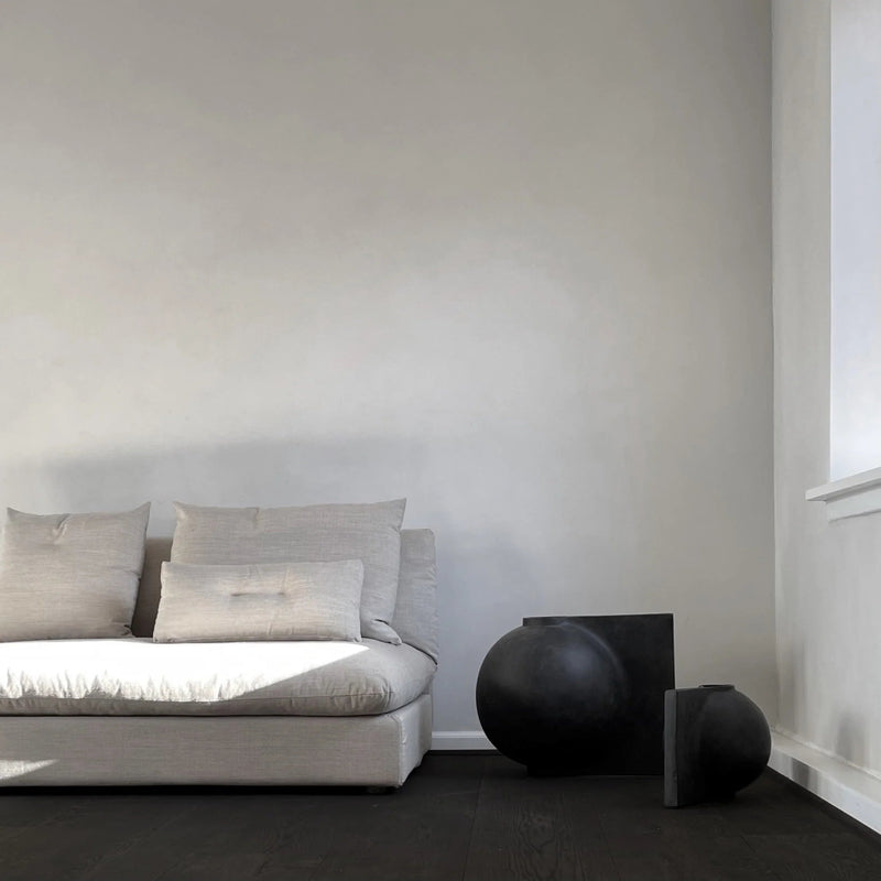 Offset Vase - 101 Copenhagen Vases - Mini - Dark Grey - HORNE