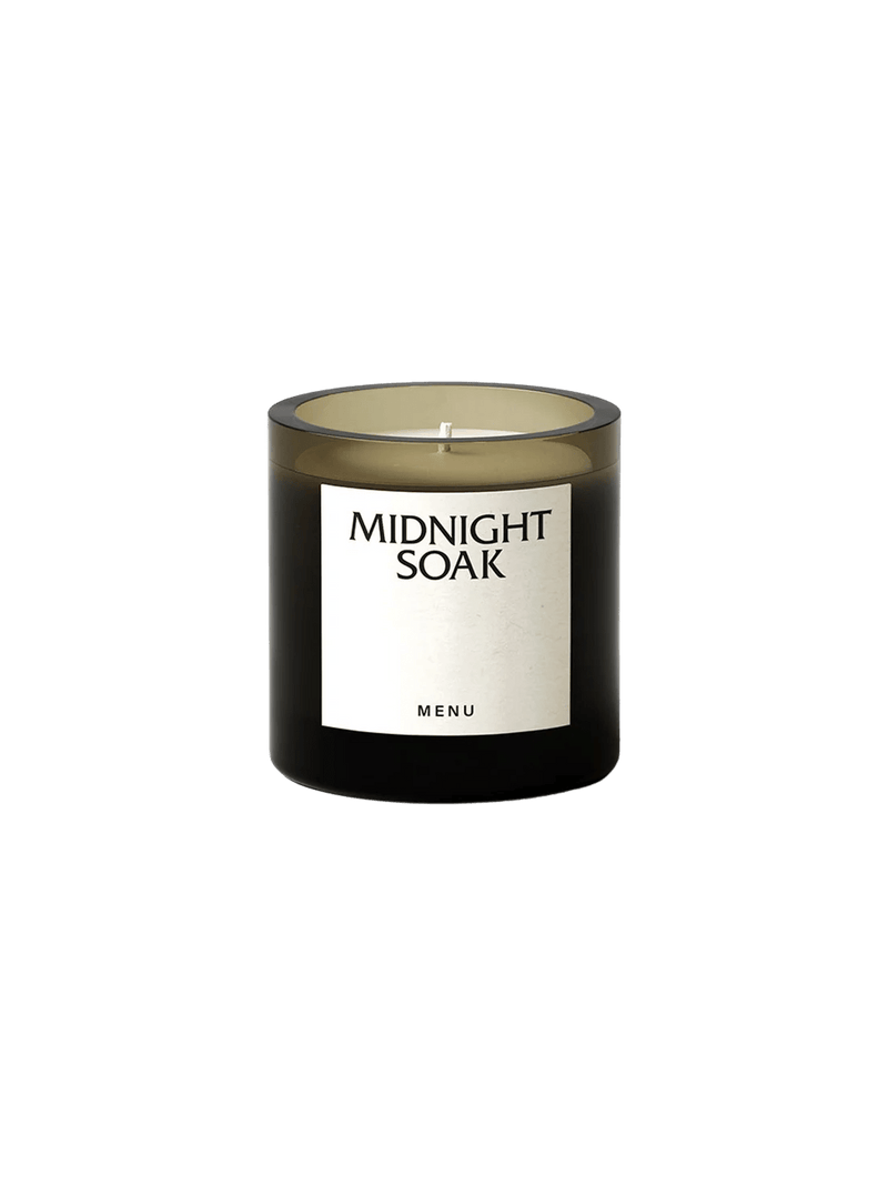 Olfacte Scented Candle - Midnight Soak - Audo Copenhagen Art + Objects - 428 g / Statement candle - HORNE