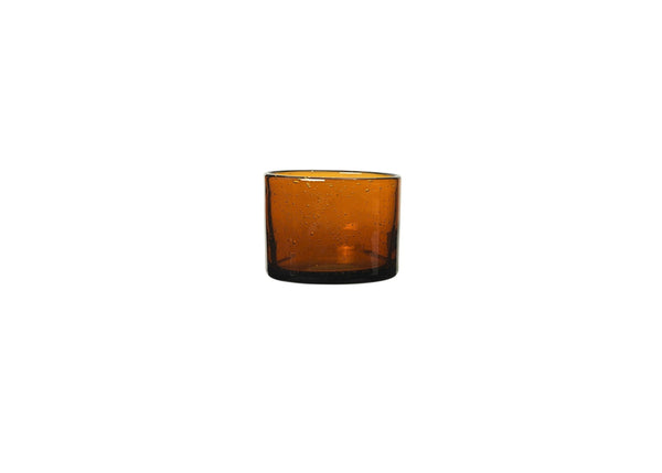 Oli Dessert Cup - Ferm Living Glassware - Amber - HORNE