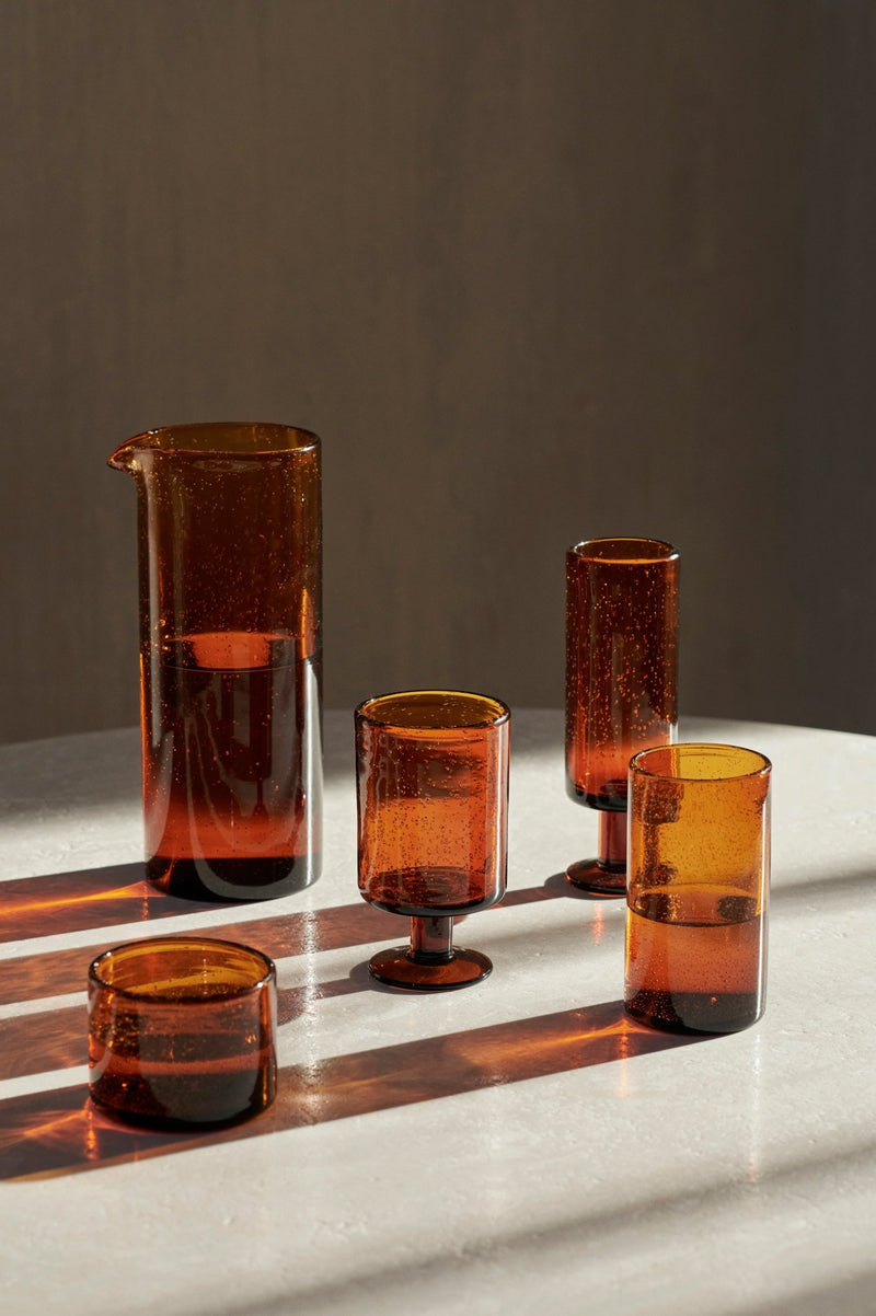 Oli Dessert Cup - Ferm Living Glassware - Recycled Clear - HORNE