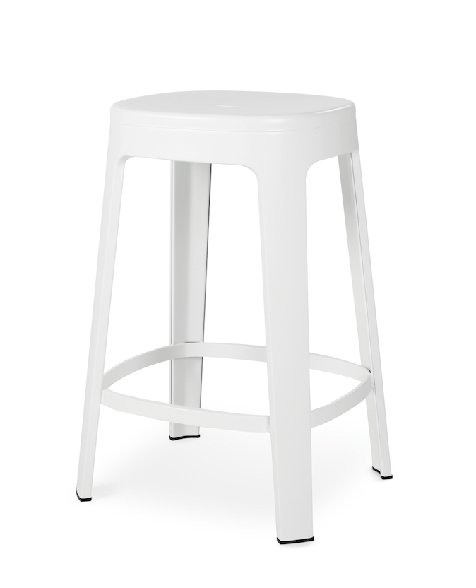 Ombra Counter Stool - RS Barcelona - Stools + Benches + Ottomans - Add Backrest - Green - HORNE