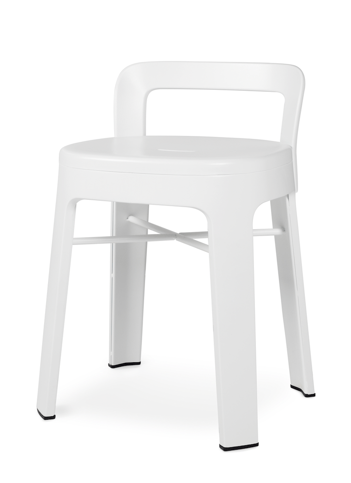 Ombra Low Stool - RS Barcelona - Stools + Benches + Ottomans - Add Backrest - Green - HORNE