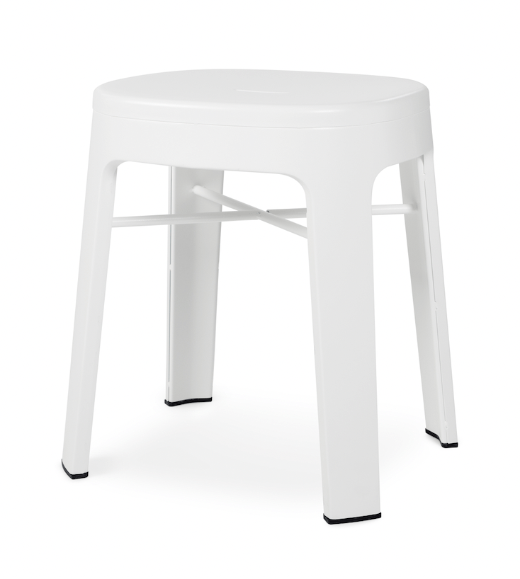 Ombra Low Stool - RS Barcelona - Stools + Benches + Ottomans - Add Backrest - Green - HORNE