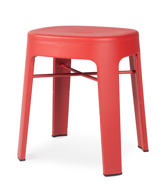 Ombra Low Stool - RS Barcelona - Stools + Benches + Ottomans - Add Backrest - Green - HORNE