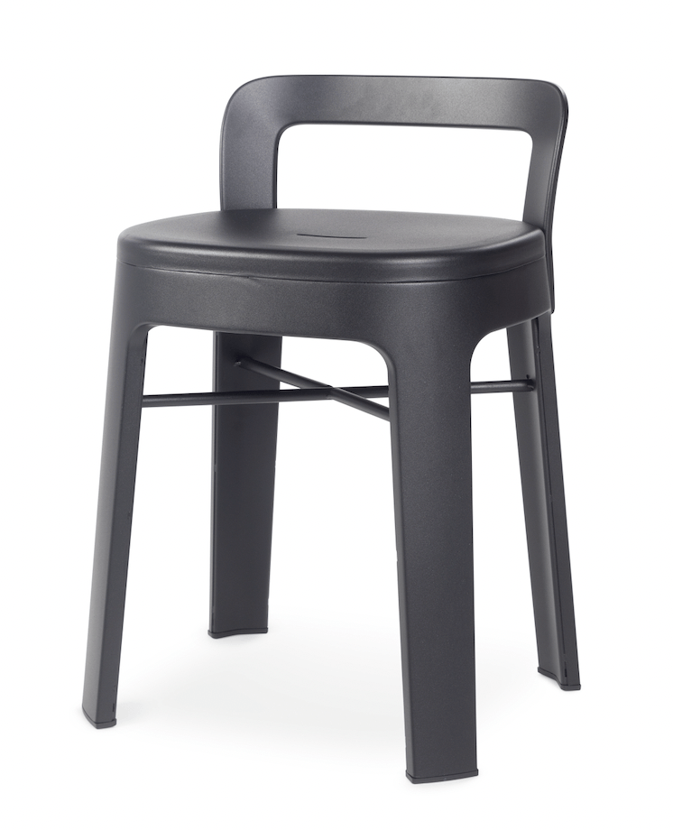 Ombra Low Stool - RS Barcelona - Stools + Benches + Ottomans - Add Backrest - Green - HORNE