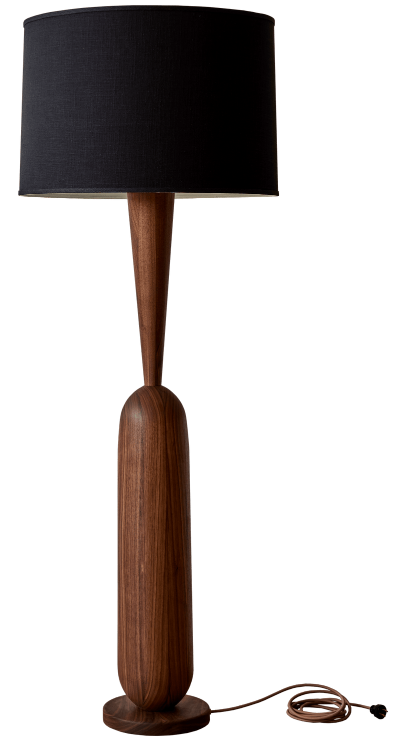 Onslow Floor Lamp - Lostine - Floor Lamps - Aspen - Black - HORNE