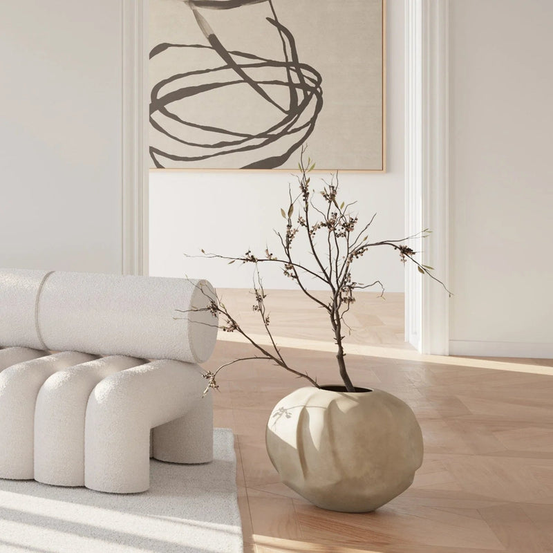 Orimono Vase - 101 Copenhagen Vases - Big - Bone White - HORNE