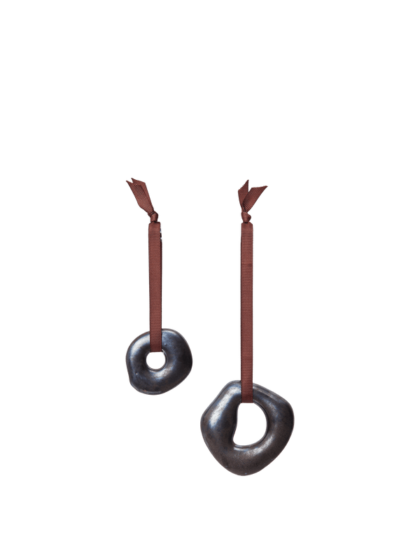 Orrith Ornaments - Set of 2 - Ferm Living Decor - Rustic Bronze - HORNE