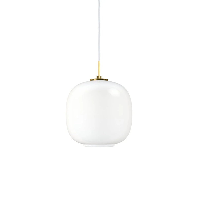 Outlet - VL45 Radiohus Pendant - White Opal - Small - Louis Poulsen Pendants - HORNE