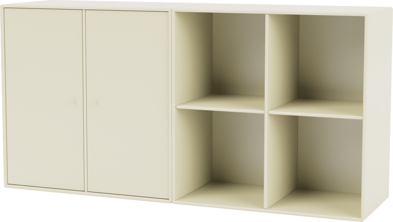 Pair Classic Sideboard - Wall Mounted - Montana - Shelving - Anthracite - HORNE