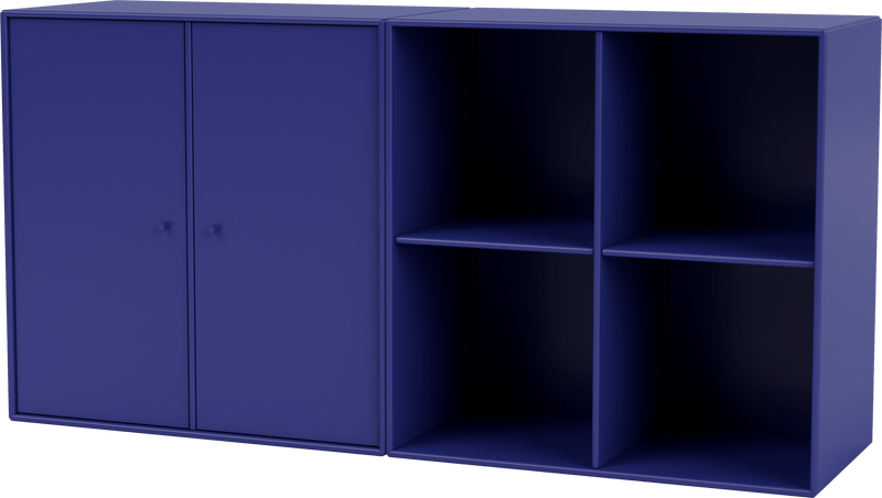 Pair Classic Sideboard - Wall Mounted - Montana - Shelving - Anthracite - HORNE