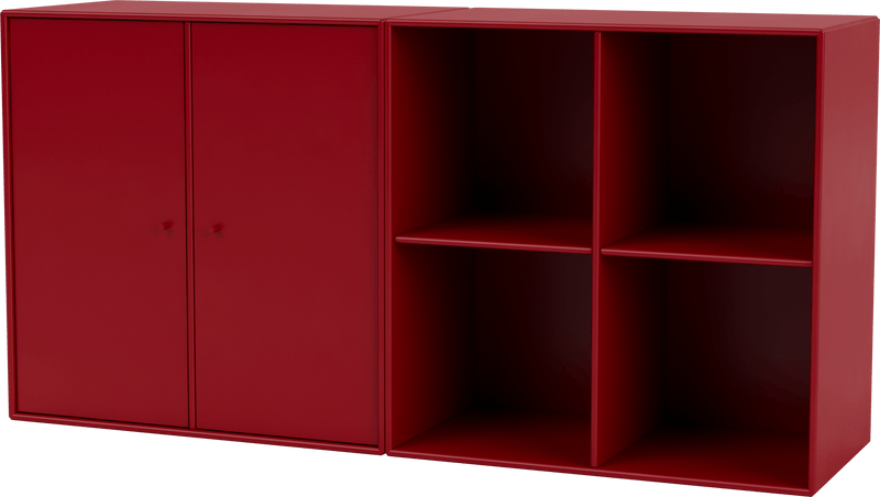 Pair Classic Sideboard - Wall Mounted - Montana - Shelving - Anthracite - HORNE