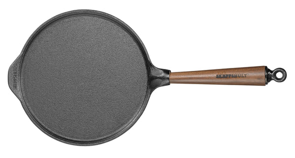 Pancake Pan with Walnut Handle - 9.25" - SKEPPSHULT - Cookware - HORNE