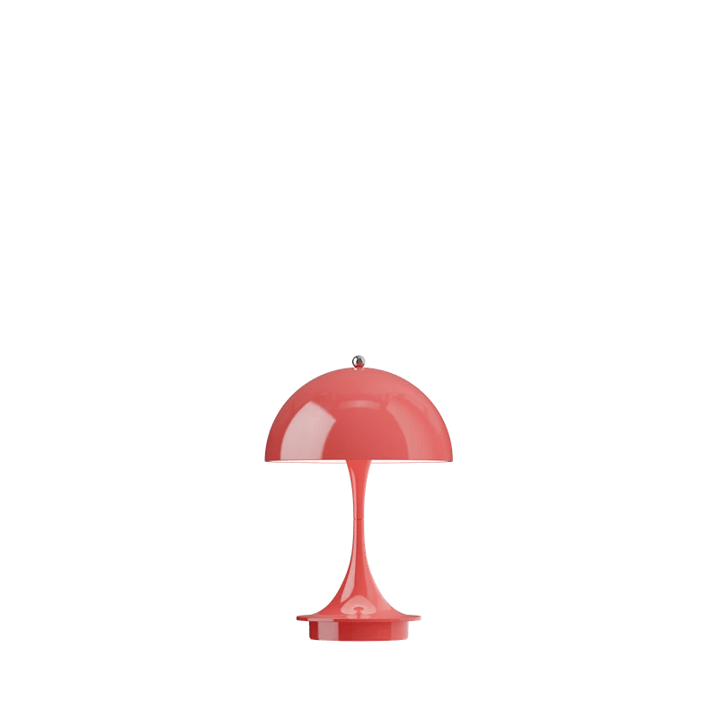 Panthella 160 Portable Table Lamp - Louis Poulsen Table + Task - Coral - HORNE