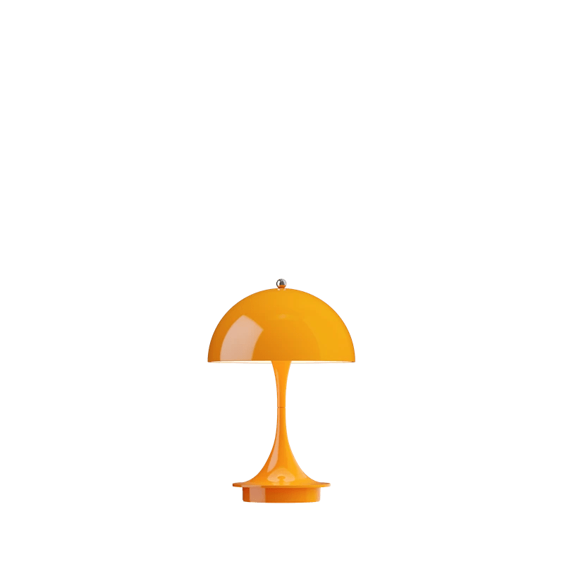 Panthella 160 Portable Table Lamp - Louis Poulsen Table + Task - Coral - HORNE