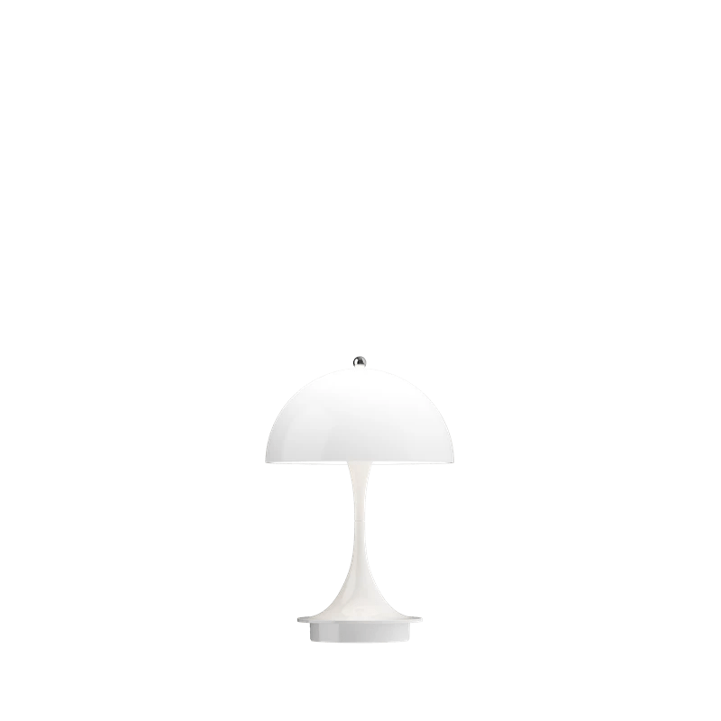 Panthella 160 Portable Table Lamp - Louis Poulsen Table + Task - Coral - HORNE