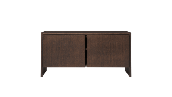 Parcel Hallway Cabinet - H50 - Ferm Living Storage + Organization - Dark Stained Oak - HORNE