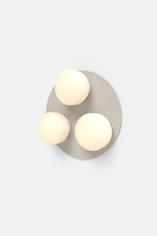 Pastille 3 Cluster - Droplet - RBW Lighting - Silk Grey - 2700K (warm white) - IP 20 - HORNE