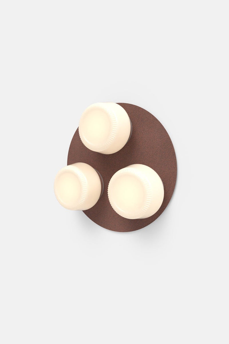 Pastille 3 Cluster - Ribbed - RBW Lighting - Matte White - 2700K (warm white) - IP 20 - HORNE