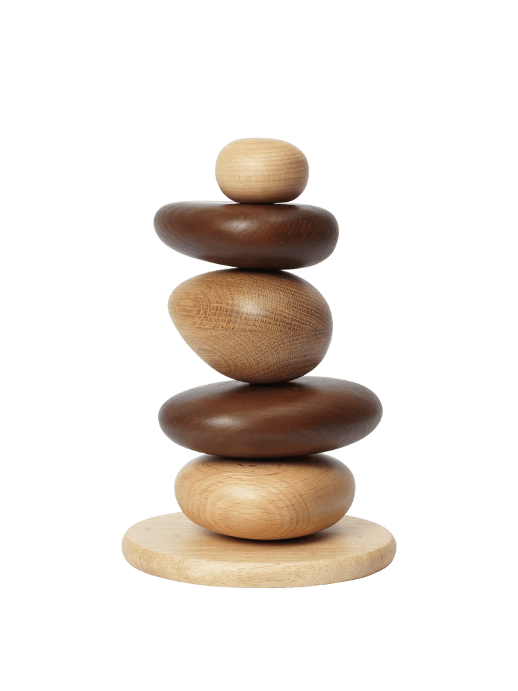 Pebble Stacking Blocks - Ferm Living Art + Objects - HORNE