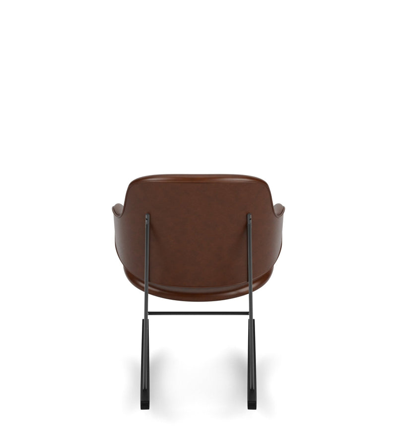 Penguin Rocking Chair - Fully Upholstered - Audo Copenhagen - Chairs - Dakar 0842 - HORNE
