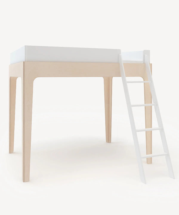 Perch Full Loft Bed - Oeuf Kids + Baby - White/Birch - HORNE