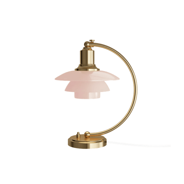 PH 2/2 Luna Table Lamp - Pale Rose - Louis Poulsen Table + Task - HORNE