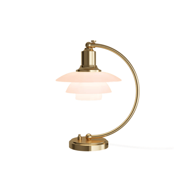 PH 2/2 Luna Table Lamp - Pale Rose - Louis Poulsen Table + Task - HORNE