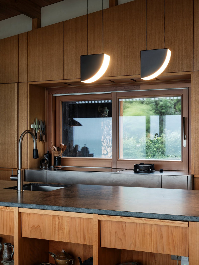 Phase Pendant - Small - Resident - Pendants - Dark Bronze - HORNE