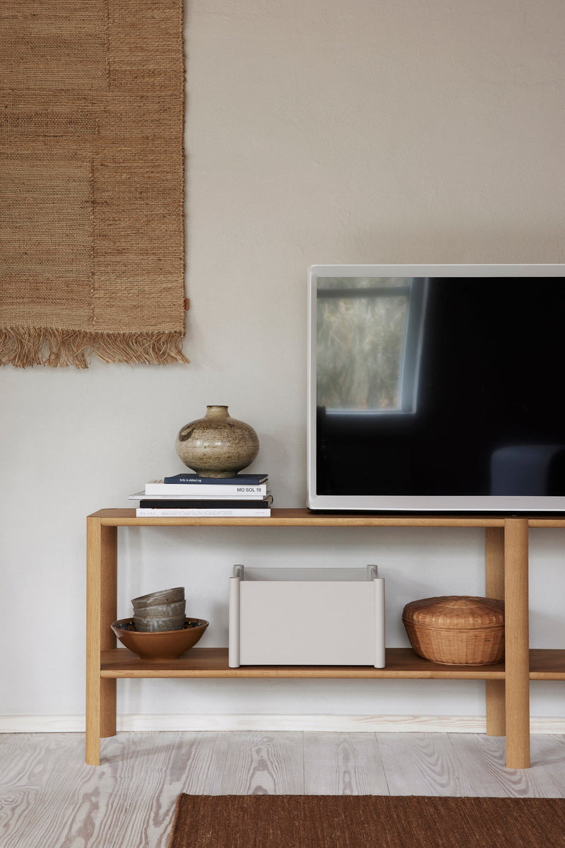 Pillar Storage Box - Form + Refine Storage + Organization - Medium - Beech - HORNE