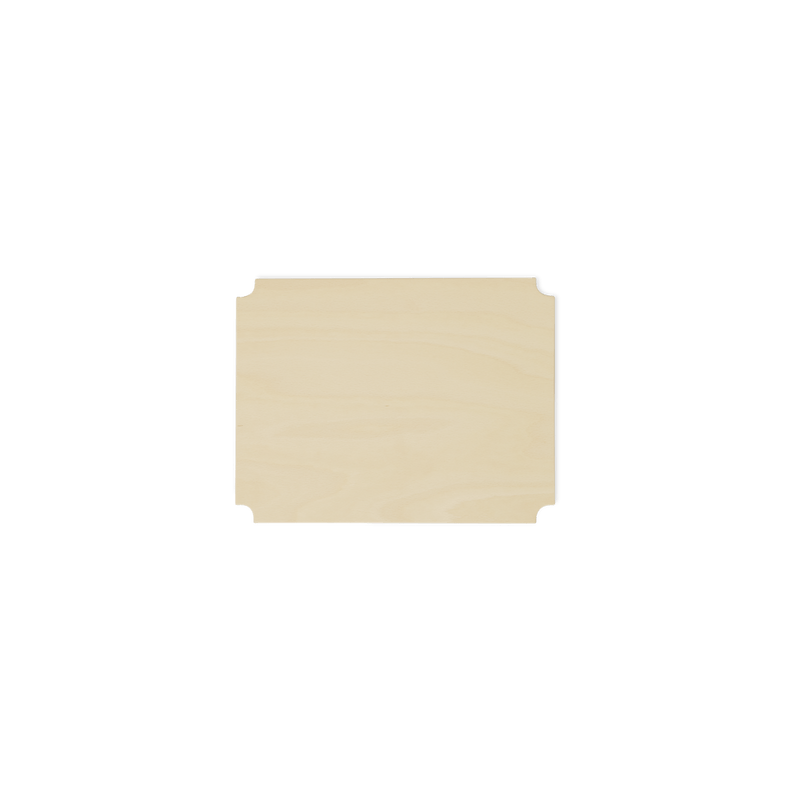 Pillar Storage Box Lid - Form + Refine Storage + Organization - Medium - Beech - HORNE