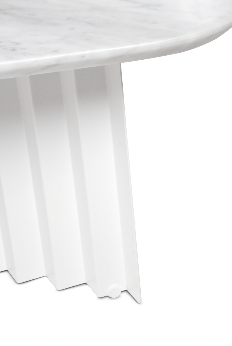 Plec Desk Table - RS Barcelona - Desks - White Steel - HORNE