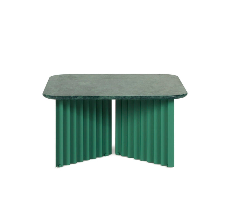 Plec Rectangular Coffee Table - Medium - RS Barcelona - Tables + Desks - White Metal - HORNE