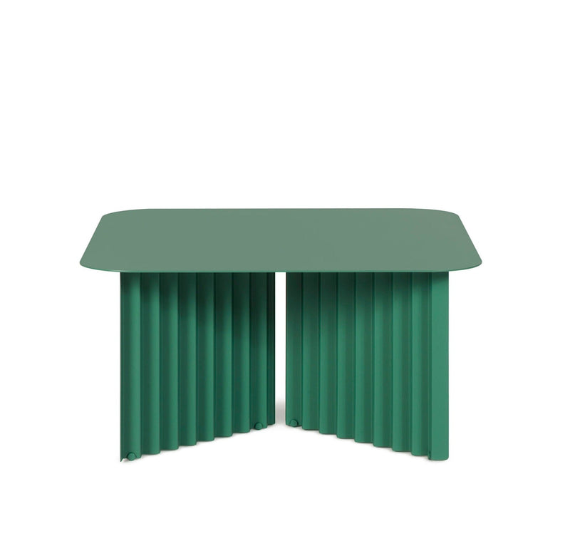 Plec Rectangular Coffee Table - Medium - RS Barcelona - Tables + Desks - White Metal - HORNE