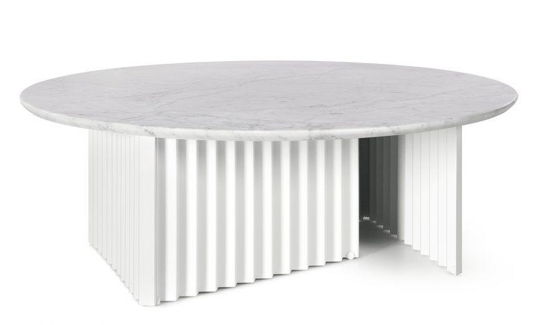 Plec Round Coffee Table - Large - RS Barcelona - Tables + Desks - Green Steel - HORNE