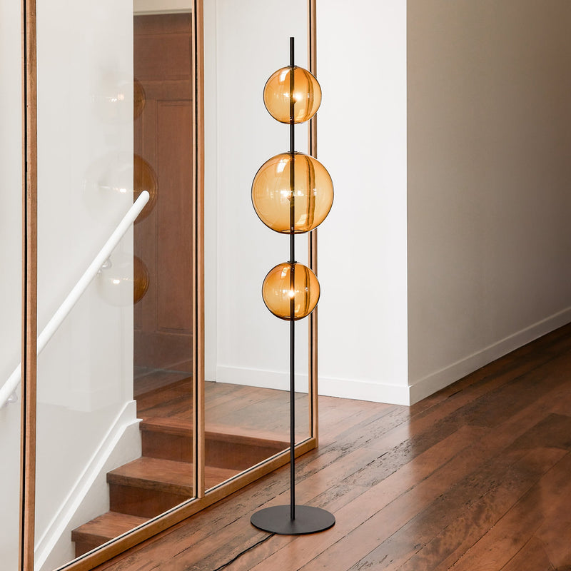 Point Modular Floor Lamp - CITTA Floor Lamps - Black - HORNE
