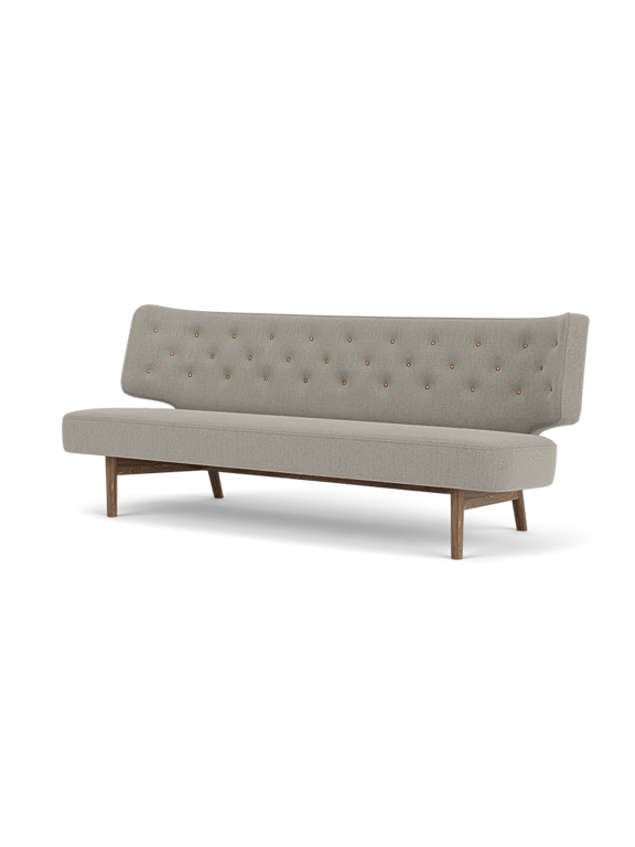 Radiohus Sofa - 2 Seater - Audo Copenhagen Sofas - Natural Oak - Dakar Leather - 0250 Cognac - HORNE