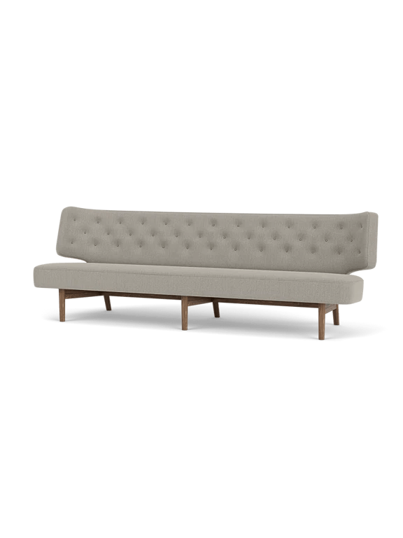 Radiohus Sofa - 3 Seater - Audo Copenhagen Sofas - Natural Oak - Dakar Leather - 0250 Cognac - HORNE