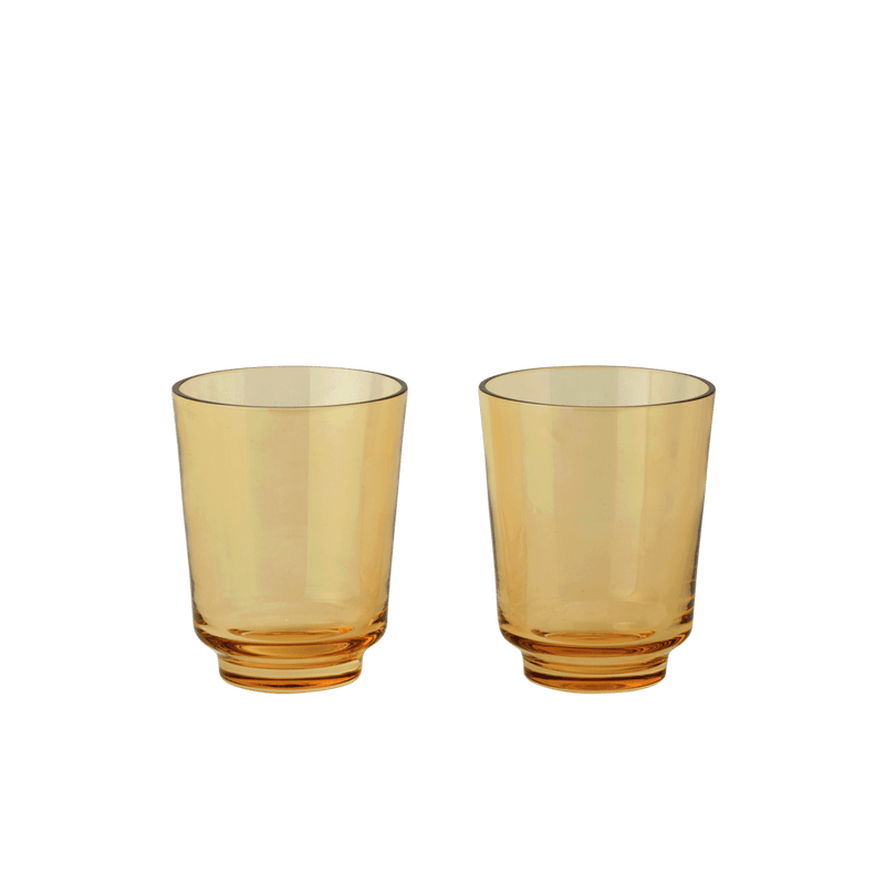 Raise Glasses - Set of 2 - Muuto Glassware - 2O Cl - Burnt Orange - HORNE