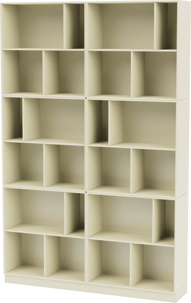 Read Spacious Bookshelf - With Plinth Base - Montana - Shelving - Anthracite - 1.2