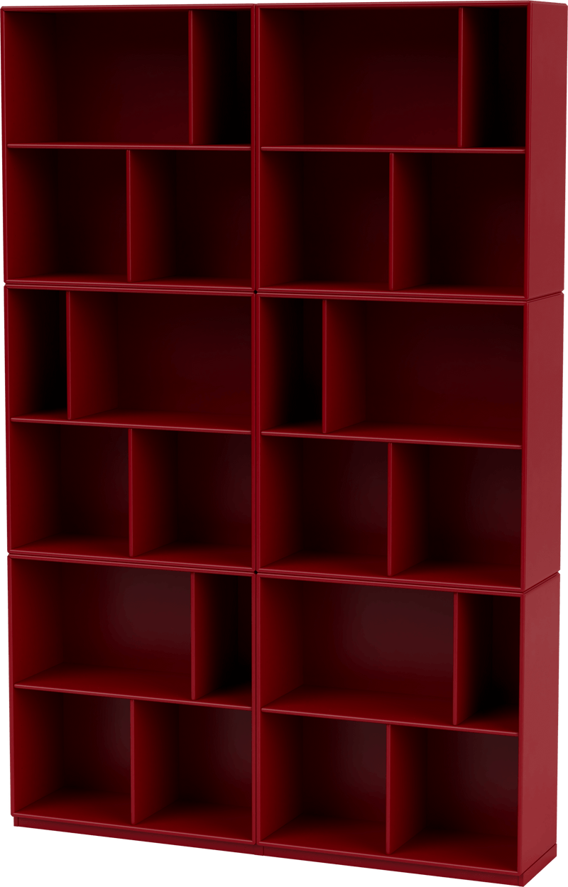 Read Spacious Bookshelf - With Plinth Base - Montana - Shelving - Anthracite - 1.2